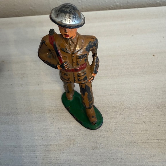 Barclay #708 Vintage Cast Metal Soldiers Set –‎ Made in USA Dime-Store Figures - Picture 6 of 12